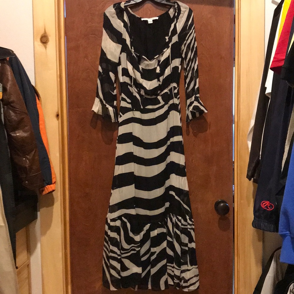 Diane von furstenberg maxi dress